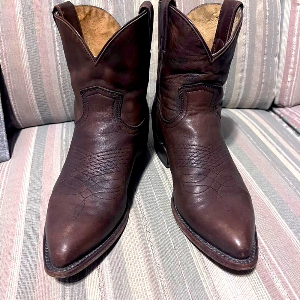 Frye Billy Boots Brown